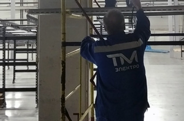 Диагностика электродвигателя в лаборатории