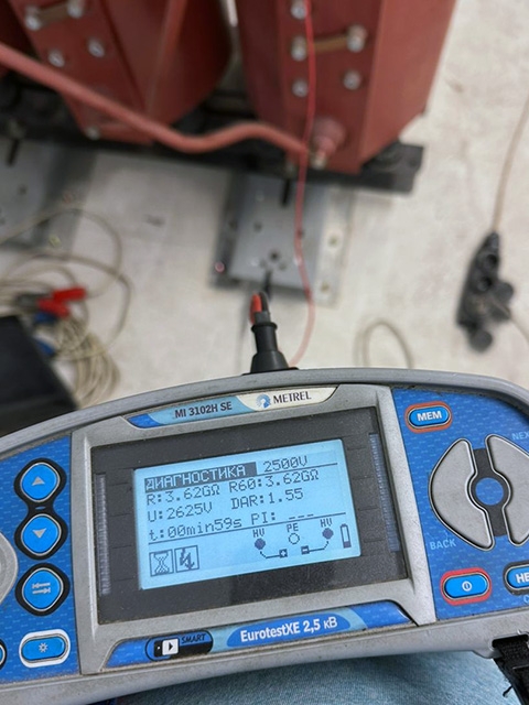 Испытания и сдача модернизированной подстанции